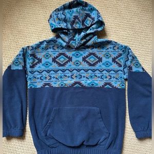 Boys Pullover Fleece Sweatshirt / Size 10